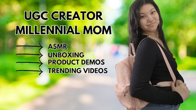 Gig Preview - Create your unboxing product demo video ad millenial mom