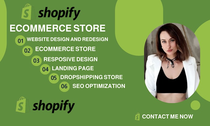 Bestseller - develop, design and kickstart your ecommerce shopify website build shopify store