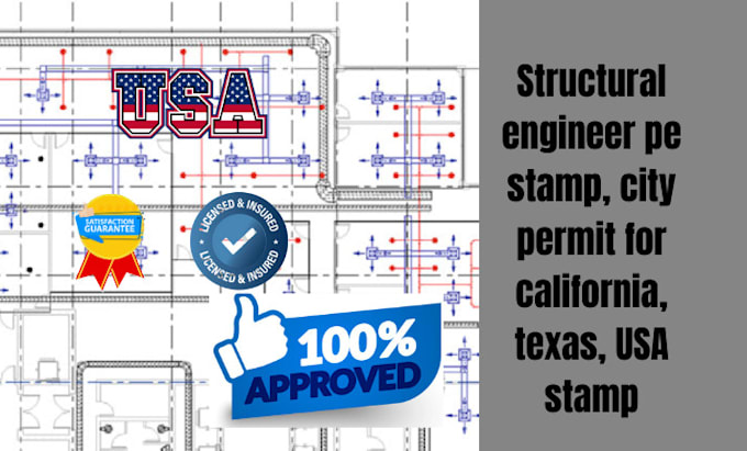 Bestseller - do structural engineer, illinois, ohio, south carolina pe stamp for city permit