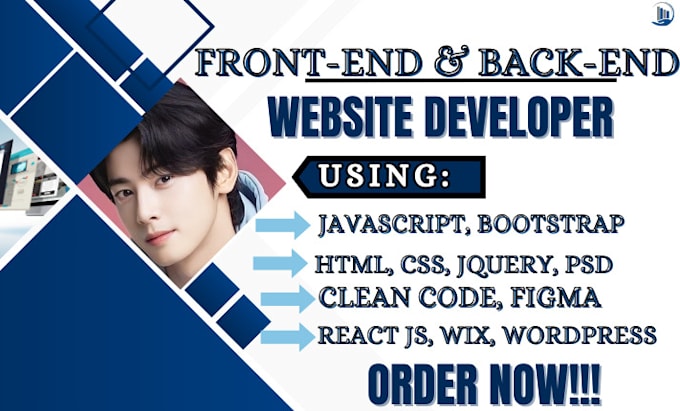 Gig Preview - Build front end website using javascript , react , HTML CSS