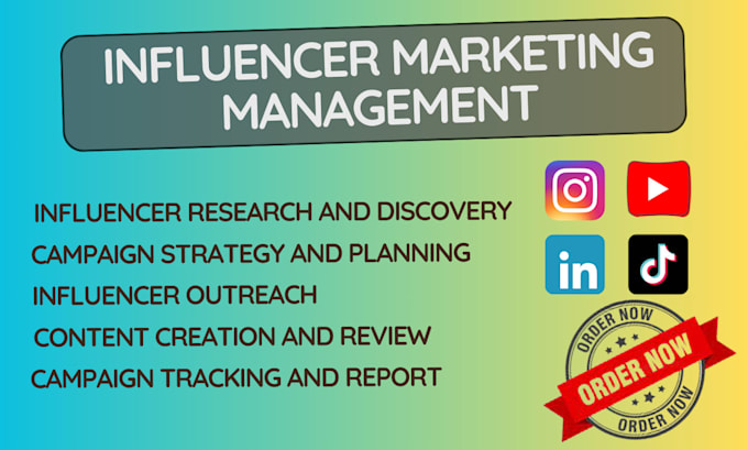 Gig Preview - Be your influencer marketing outreach manager to find instagram influencer