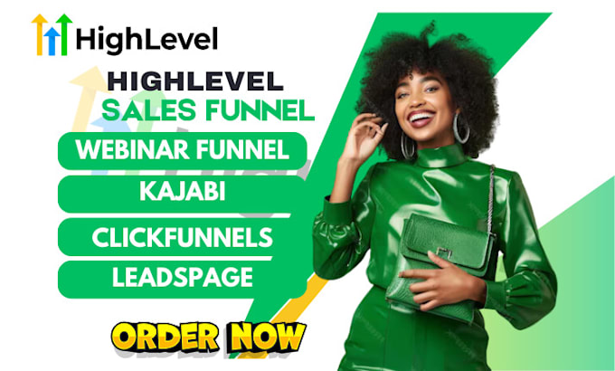 Bestseller - be your gohighlevel clickfunnels kajabi leadpages ghl webinar funnel expert