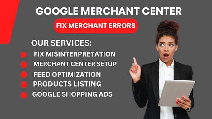 Gig Preview - Fix google merchant suspension