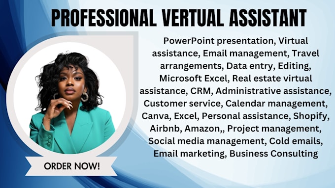 Gig Preview - Be your executive personal virtual assistant