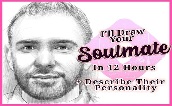 Gig Preview - Draw your future soulmate perfectly for you