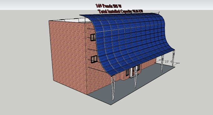 Gig Preview - Create a 3d solar system design on sketchup and 2d autocad