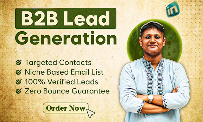 Gig Preview - Be lead generation expert to collect recruitment leads for your rapid growth