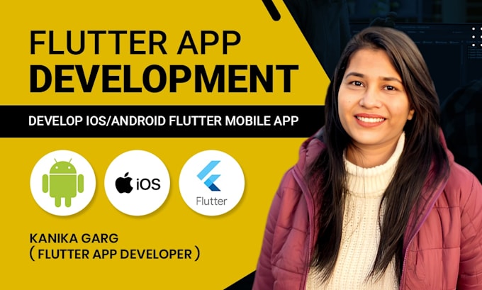 Gig Preview - Do flutter app development ios flutter app development as flutter app developer