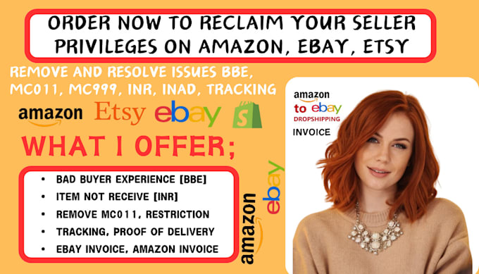 Gig Preview - Ebay reinstatement ebay restriction remove mc011 mc999 inr inad tracking ip addr