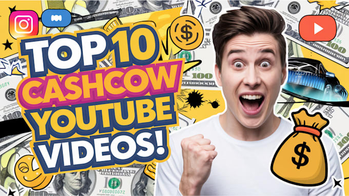 Gig Preview - Make top 10 faceless videos, cashcow videos editing, and youtube automation