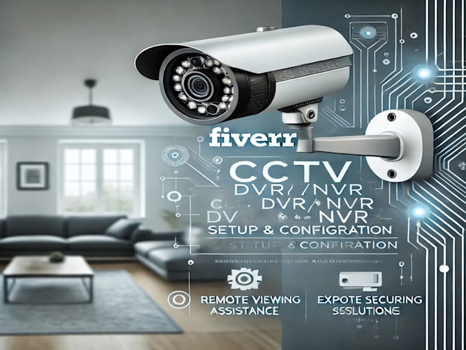 Gig Preview - Cctv dvr nvr model setup