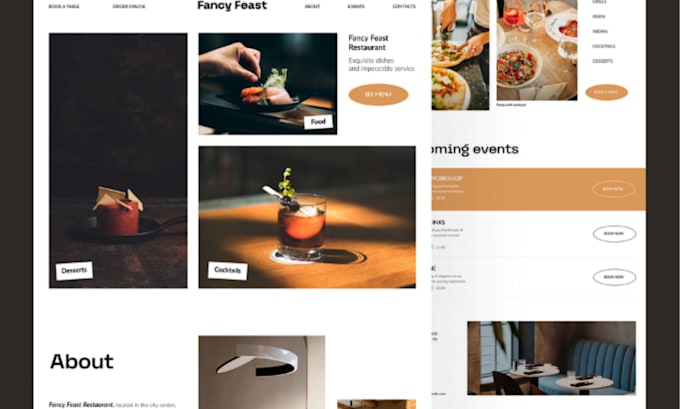 Bestseller - build wordpress business website, restaurant website, bakery using elemento pro