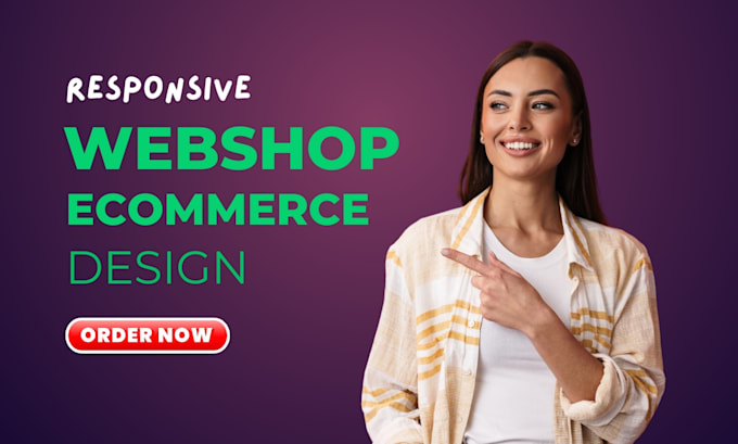 Gig Preview - Do webstore, webshop ecommerce on godaddy hostinger bluehost wix website design