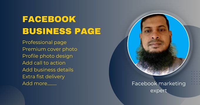 Gig Preview - Create facebook business page, social media accounts, logo and banner