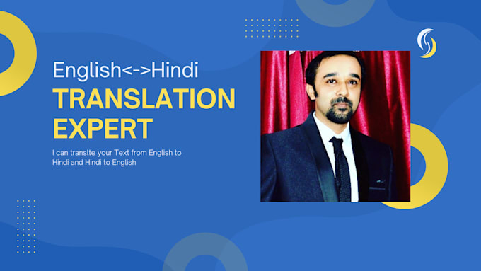 Gig Preview - Be your goto english to hindi translator