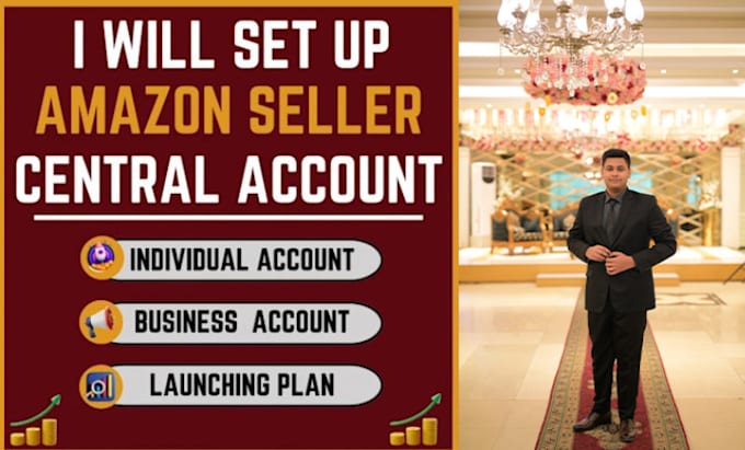 Gig Preview - Professionally set up amazon seller account, business and individual