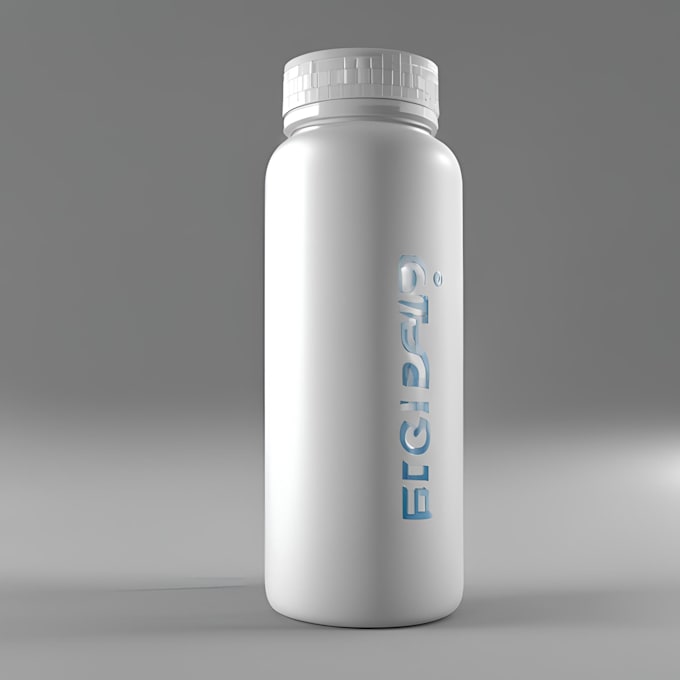 Gig Preview - 3d supplement animation 3d nutritional soda bottle design product animationmodel