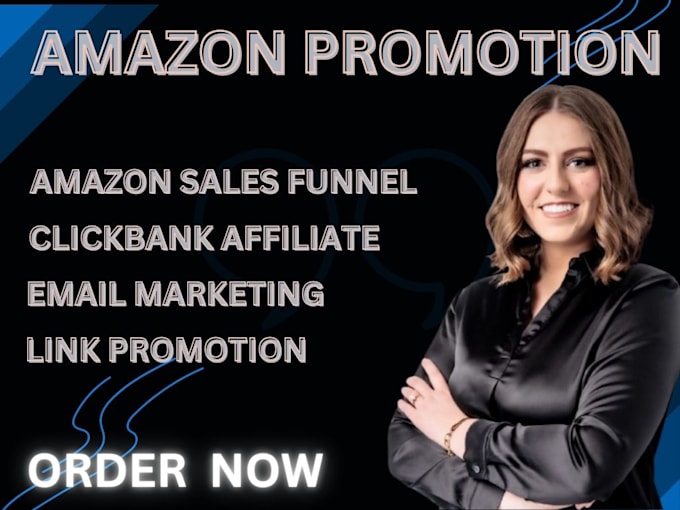 Gig Preview - Do clickbank promotions affiliate amazon sales funnel marketing