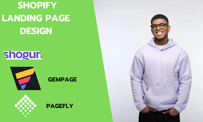 Gig Preview - Do shopify website shopify landing page with pagefly shogun gempage