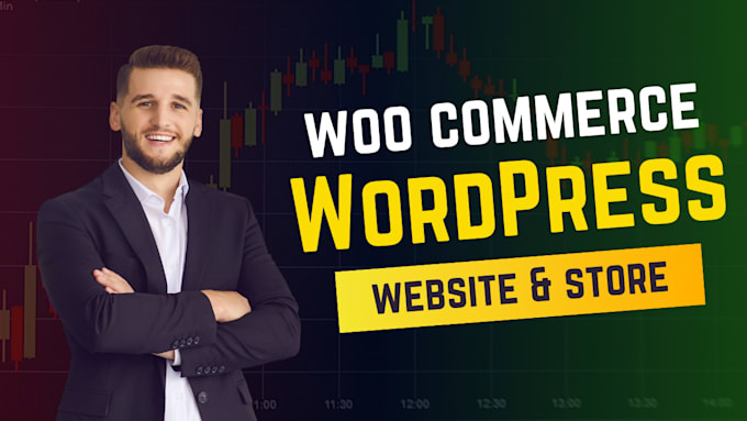 Gig Preview - Build stunning wordpress website, ecommerce website or woocommerce online store