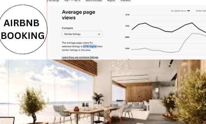 Gig Preview - Do airbnb optimization, airbnb listing, airbnb booking,airbnb marketing