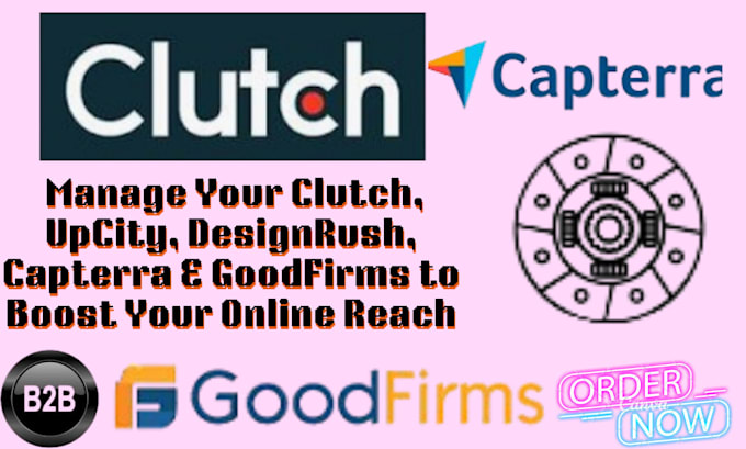 Bestseller - boost your online reach by managing clutch, upcity, designrush and more