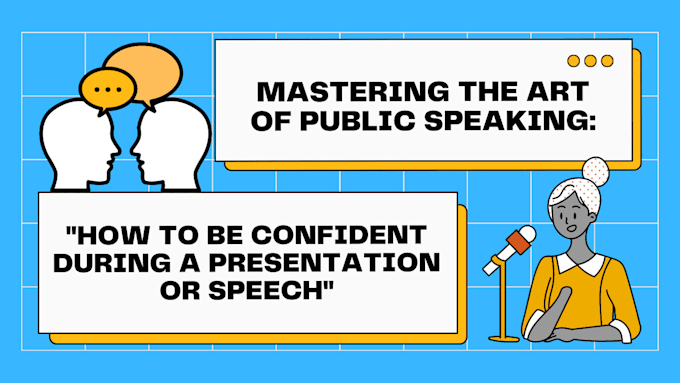 Gig Preview - Coach you in public speaking