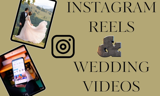 Gig Preview - Be your wedding video maker, instagram reels editing, capcut editor, ads video