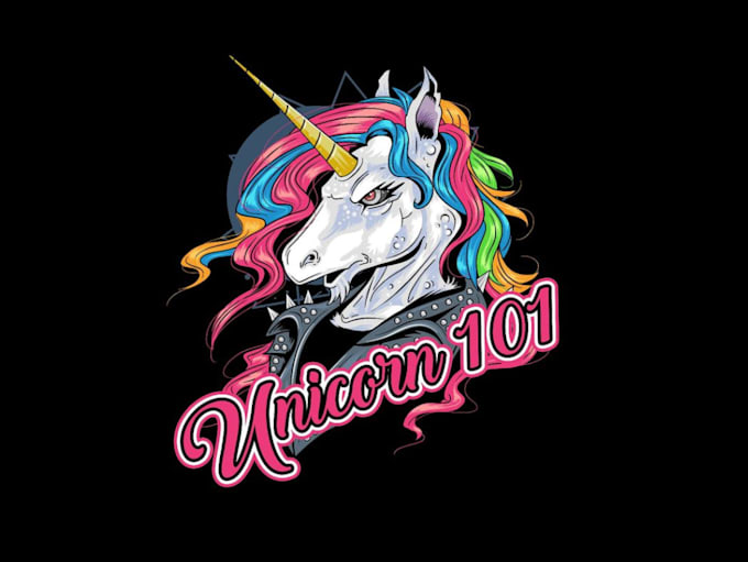 Gig Preview - Design high quality unicorn logo with free source file