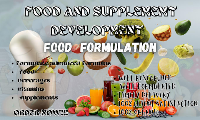 Bestseller - formulate advanced formulas for food beverages vitamins and supplements