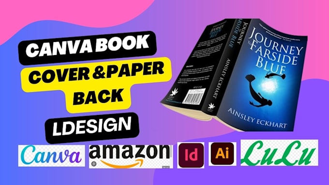 Gig Preview - Do canva ebook interior layout design, paperback cover formatting for amazon KDP