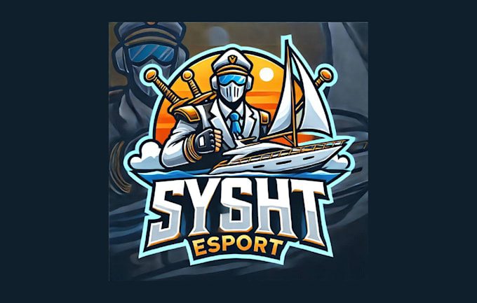 Gig Preview - Make an awesome yacht esport mascot logo within two days