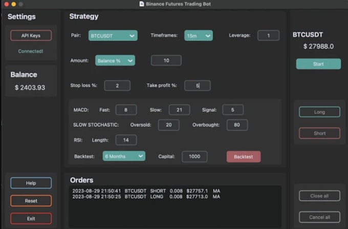 Gig Preview - Setup smart income trading bot in 3commas, aave arbitrage bot, copy trade