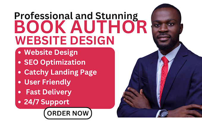 Bestseller - build author shopify website for your books and merchandise