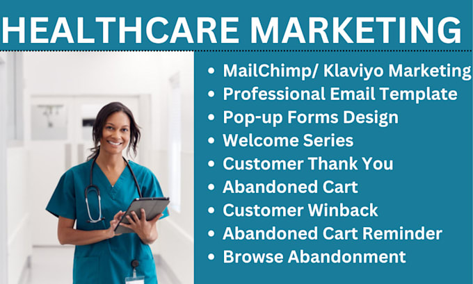 Gig Preview - Do healthcare marketing medical marketing medical spa leads email marketing