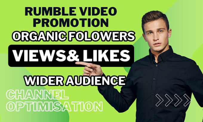 Bestseller - optimize rumble channels, rumble videos for organic growth rumble organic follow