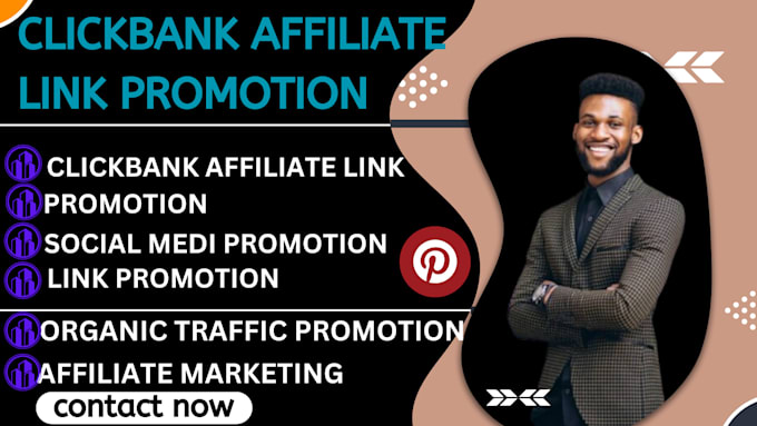 Gig Preview - Do clickbank affiliate link with organic promotion