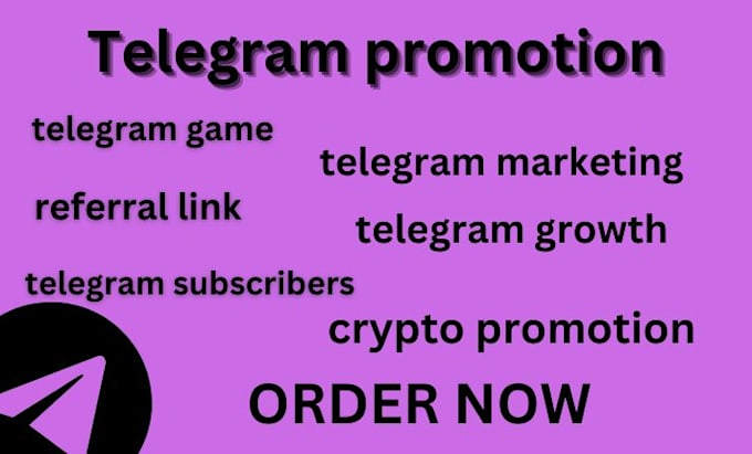 Bestseller - promote telegram referral link,mini app game using telegram ads reach 100k users