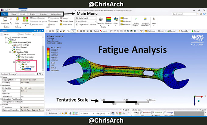 Gig Preview - Do static structural,thermal or fatigue analysis in ansys and solidworks