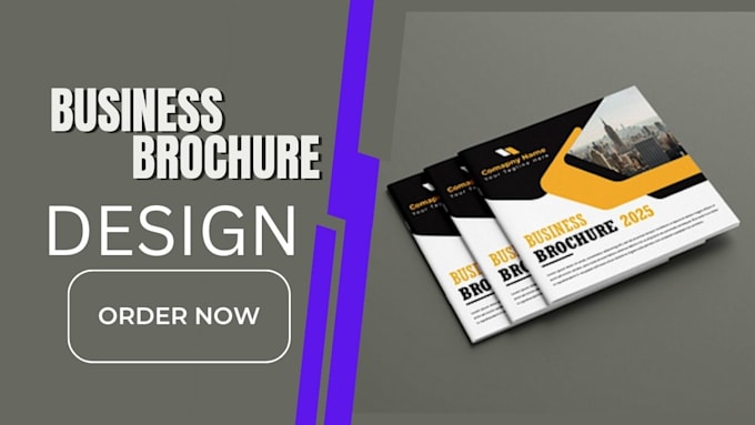 Gig Preview - Design professional booklets, business brochures, and marketing brochures design