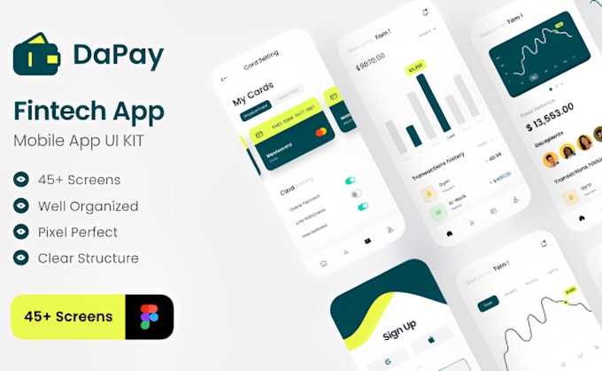 Gig Preview - Do fintech app wallet app crypto wallet app loan payment bank app fintech mobile