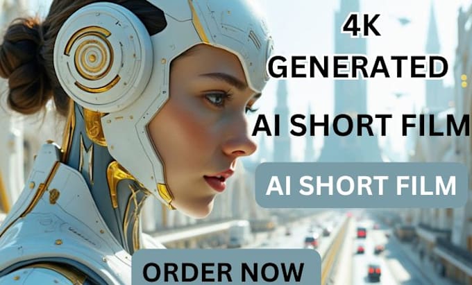 Gig Preview - Create ai short film promo video movie trailer video editing