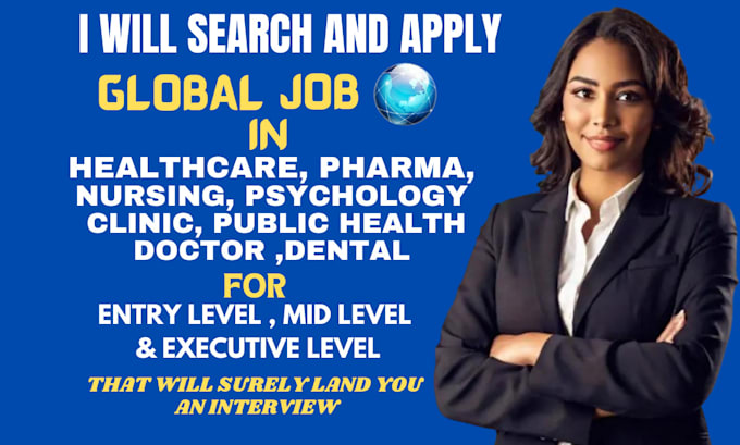 Gig Preview - Search and apply for healthcare jobs, pharma, medical, clinic, and doctor jobs