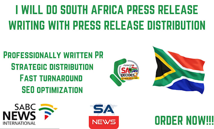 Gig Preview - South africa press release writing with press release distribution