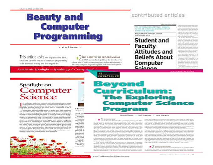 Gig Preview - Write edit proofread any computer science tech article