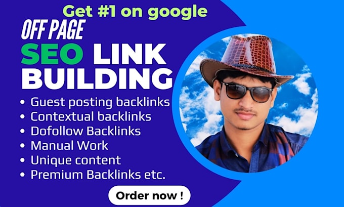 Gig Preview - Do link building SEO optimization for google ranking