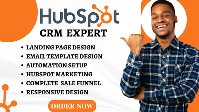 Gig Preview - Do hubspot workflow, automation, task automation lead contact, management