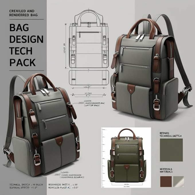 Gig Preview - Create expert bag packs for bags tote bag, duffle bag, handbag, wallet, luggage