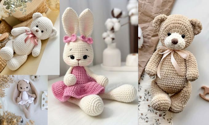 Gig Preview - Write amigurumi crochet pattern, toys crochet pattern, patterns knitting esty