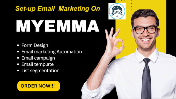 Gig Preview - Create myemma email template design email campaign automation